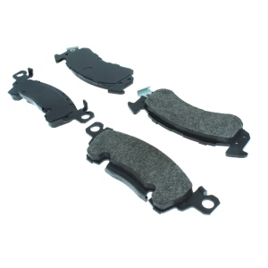 Centric Posi Quiet™ Extended Wear Semi-Metallic Front Disc Brake Pads for Chevrolet C10 Suburban - 106.00520