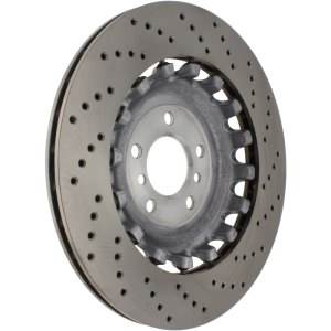 Centric SportStop Drilled 1-Piece Rear Driver Side Brake Rotor for 2017 BMW M6 - 128.34152