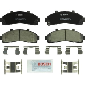 Bosch QuietCast™ Premium Ceramic Front Disc Brake Pads for 1999 Mercury Mountaineer - BC652