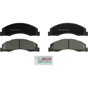 Bosch QuietCast™ Premium Organic Front Disc Brake Pads for 2017 Ford E-350 Super Duty - BP1328