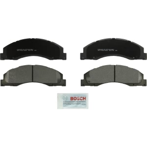 Bosch QuietCast™ Premium Organic Front Disc Brake Pads for 2015 Ford E-350 Super Duty - BP1328