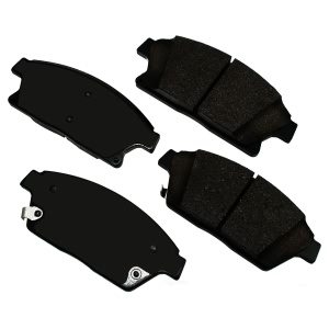 Akebono Pro-ACT™ Ultra-Premium Ceramic Front Disc Brake Pads for 2015 Chevrolet Volt - ACT1467