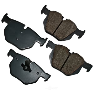 Akebono EURO™ Ultra-Premium Ceramic Rear Disc Brake Pads for BMW 528xi - EUR1042