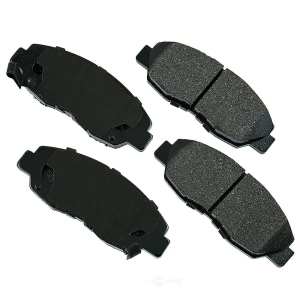 Akebono Performance™ Ultra-Premium Ceramic Brake Pads for 1990 Honda Accord - ASP465