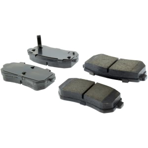 Centric Posi Quiet™ Ceramic Rear Disc Brake Pads for 2011 Kia Rio5 - 105.11570