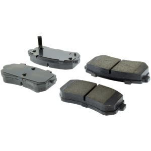Centric Posi Quiet™ Ceramic Rear Disc Brake Pads for 2010 Kia Forte Koup - 105.11570