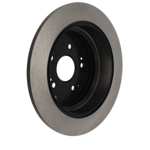 Centric Premium Solid Rear Brake Rotor for 2016 Honda Civic - 120.40059