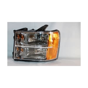 TYC Driver Side Replacement Headlight for 2008 GMC Sierra 3500 HD - 20-6820-00