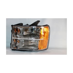 TYC Driver Side Replacement Headlight for 2009 GMC Sierra 2500 HD - 20-6820-00