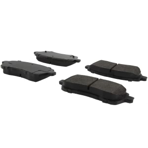 Centric Posi Quiet™ Extended Wear Semi-Metallic Front Disc Brake Pads for 2019 Ford Fiesta - 106.14540