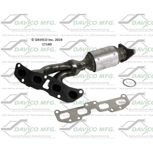 Davico Exhaust Manifold with Integrated Catalytic Converter for 2007 Nissan Frontier - 17140