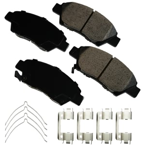 Akebono Pro-ACT™ Ultra-Premium Ceramic Front Disc Brake Pads for 2014 Honda CR-Z - ACT1394A