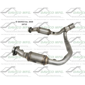 Davico Direct Fit Catalytic Converter for 2008 Dodge Ram 1500 - 19715