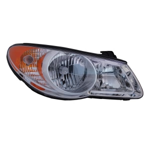 TYC Passenger Side Replacement Headlight for 2010 Hyundai Elantra - 20-6811-90