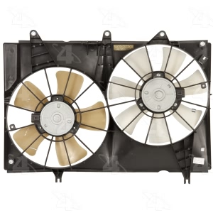 Four Seasons Dual Radiator And Condenser Fan Assembly for 2004 Cadillac CTS - 76189