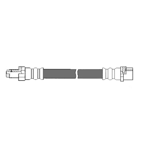 Centric Brake Hose for 2004 Mercedes-Benz CL55 AMG - 150.35021