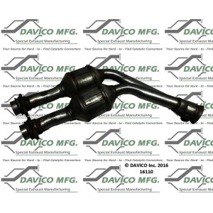 Davico Direct Fit Catalytic Converter for Jaguar XJ6 - 16110