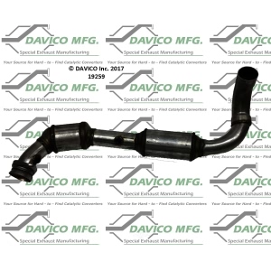 Davico Direct Fit Catalytic Converter and Pipe Assembly for 2005 Ford F-150 - 19259