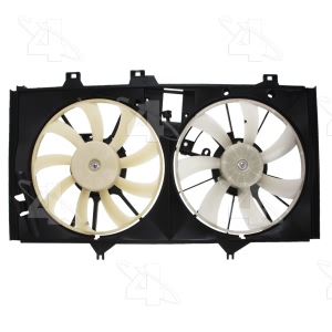 Four Seasons Dual Radiator And Condenser Fan Assembly for 2013 Toyota Camry - 76360