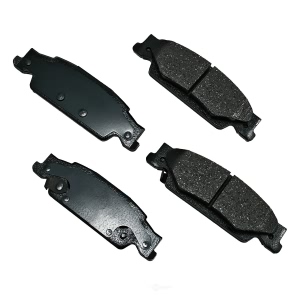 Akebono Pro-ACT™ Ultra-Premium Ceramic Rear Disc Brake Pads for 2004 Cadillac CTS - ACT922