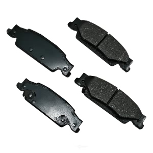 Akebono Pro-ACT™ Ultra-Premium Ceramic Rear Disc Brake Pads for 2005 Cadillac STS - ACT922