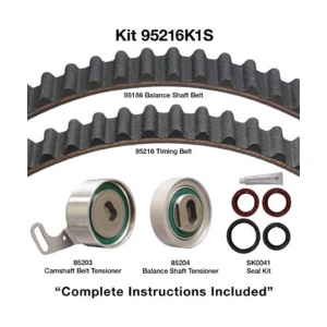 Dayco Timing Belt Kit for 1996 Honda Prelude - 95216K1S