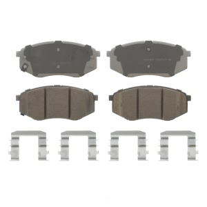 Wagner ThermoQuiet Ceramic Disc Brake Pad Set for 2012 Hyundai Tucson - QC1447