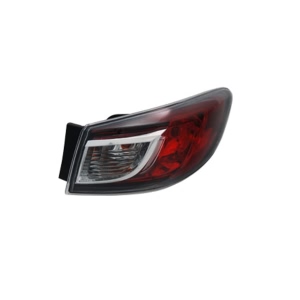 TYC Passenger Side Outer Replacement Tail Light for 2011 Mazda 3 - 11-6339-00