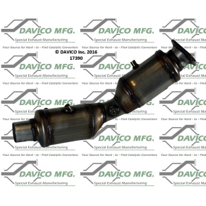 Davico Direct Fit Catalytic Converter for 2012 Toyota Prius V - 17390