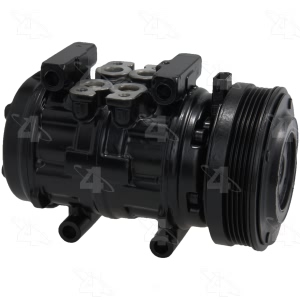Four Seasons Remanufactured A C Compressor With Clutch for 1988 Ford Escort - 57393