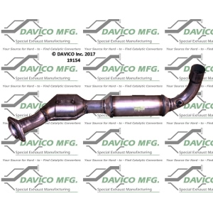 Davico Direct Fit Catalytic Converter and Pipe Assembly for 1997 Ford F-150 - 19154