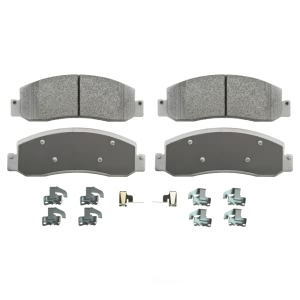 Wagner Thermoquiet Semi Metallic Front Disc Brake Pads for 2008 Ford F-250 Super Duty - MX1333