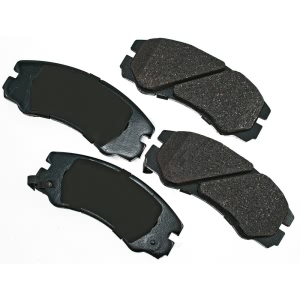 Akebono Pro-ACT™ Ultra-Premium Ceramic Front Disc Brake Pads for 2001 Honda Passport - ACT579