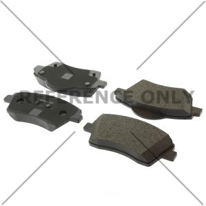 Centric Posi Quiet™ Semi-Metallic Brake Pads for Volvo XC40 - 104.60810