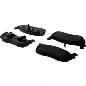 Centric Posi Quiet™ Semi-Metallic Brake Pads With Hardware for 1997 Ford Expedition - 104.07110