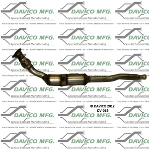 Davico Direct Fit Catalytic Converter and Pipe Assembly for Volvo S70 - DV-019