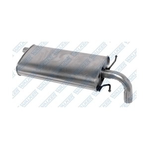 Walker Soundfx Passenger Side Aluminized Steel Oval Direct Fit Exhaust Muffler for 2001 Lincoln Town Car - 18560