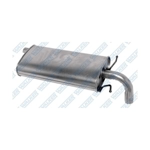 Walker Soundfx Passenger Side Aluminized Steel Oval Direct Fit Exhaust Muffler for 1998 Lincoln Town Car - 18560