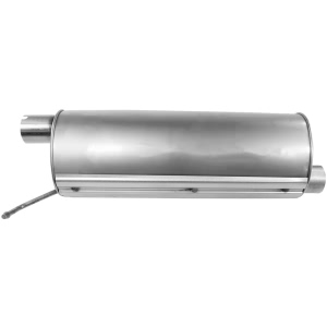 Walker Quiet Flow Stainless Steel Oval Bare Exhaust Muffler for 2012 Ford F-350 Super Duty - 22034