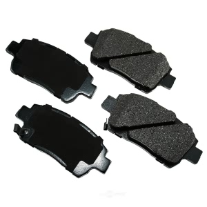 Akebono Performance™ Ultra-Premium Ceramic Front Brake Pads for 2002 Toyota Echo - ASP822