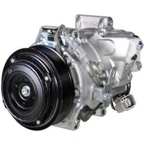 Denso A/C Compressor with Clutch for 2009 Toyota Highlander - 471-1615