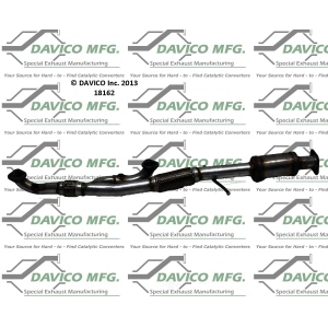 Davico Direct Fit Catalytic Converter and Pipe Assembly for 2006 Kia Amanti - 18162