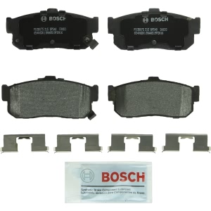 Bosch QuietCast™ Premium Organic Rear Disc Brake Pads for 1996 Nissan Altima - BP540