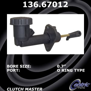 Centric Premium Clutch Master Cylinder for 1993 Jeep Cherokee - 136.67012