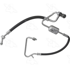 Four Seasons A C Discharge And Suction Line Hose Assembly for 1992 Oldsmobile Cutlass Cruiser - 55808