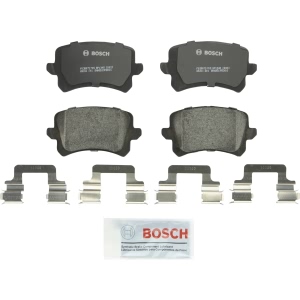 Bosch QuietCast™ Premium Organic Rear Disc Brake Pads for Volkswagen Tiguan Limited - BP1348