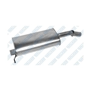 Walker Quiet Flow Stainless Steel Oval Aluminized Exhaust Muffler for 1999 GMC Sonoma - 21339