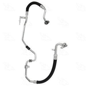 Four Seasons A C Suction Line Hose Assembly for 2009 Chrysler Town & Country - 56045
