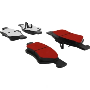 Centric Posi Quiet Pro™ Ceramic Front Disc Brake Pads for 2010 Mercury Mariner - 500.10473