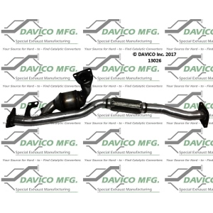Davico Direct Fit Catalytic Converter and Pipe Assembly for 1999 Nissan Maxima - 13026